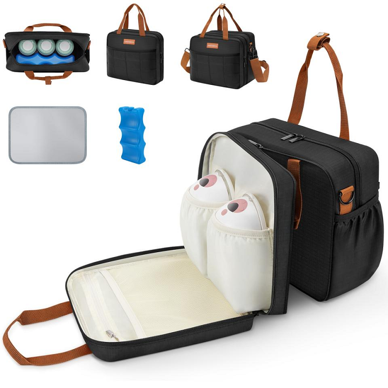 Baby Food For Travelling - Detachable Breast Pump Bag with Ice
