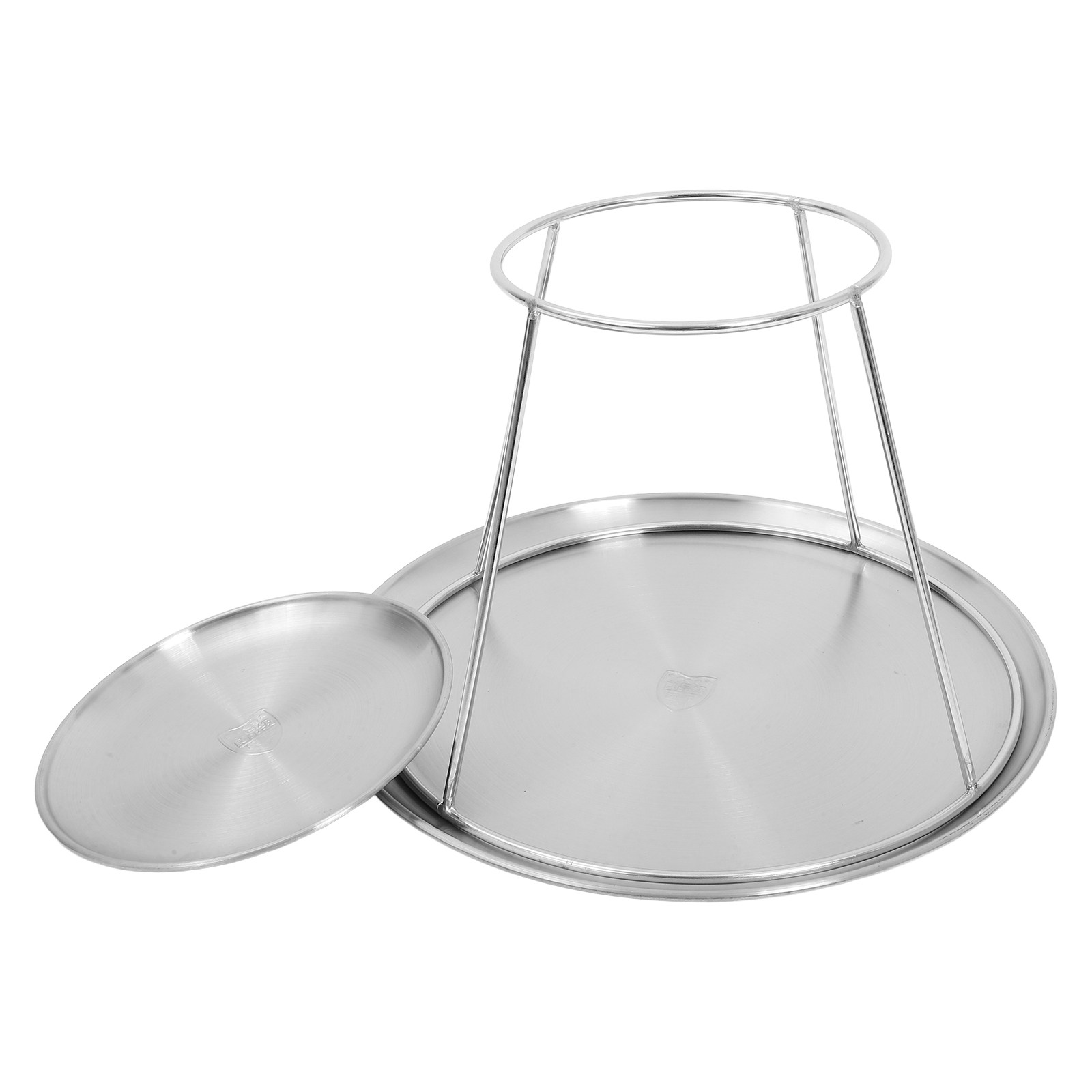 Baby Food Restaurant - 1Set Stainless Steel Cake Stand Seafood