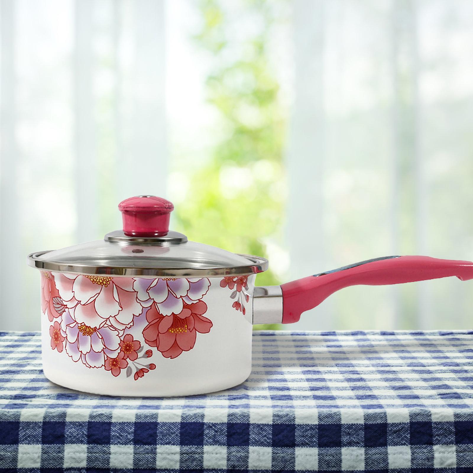 Enamel Milk Pot Multifunction  - Baby Food Restaurant ulasan dan harga