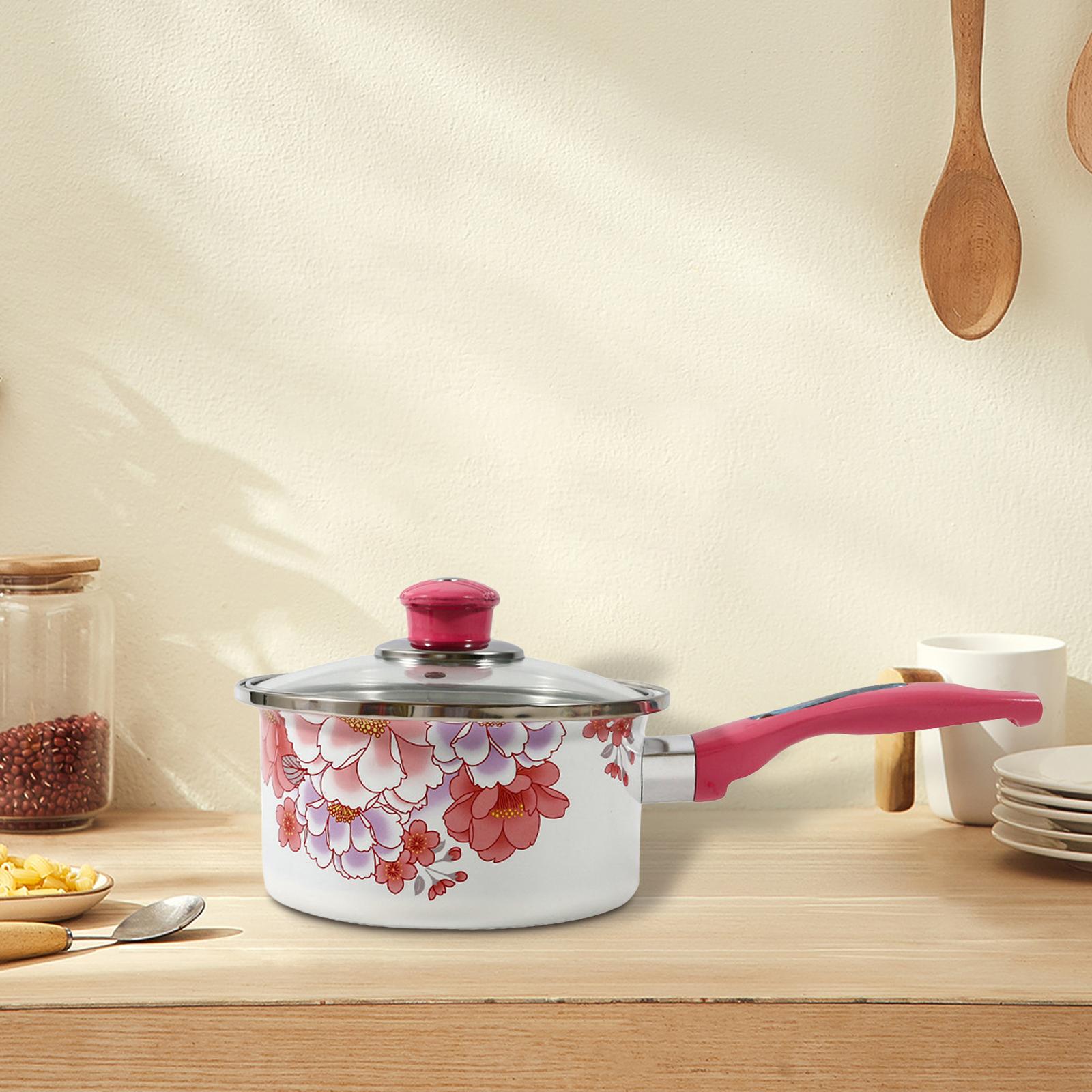 Enamel Milk Pot Multifunction  - Baby Food Restaurant ulasan dan harga