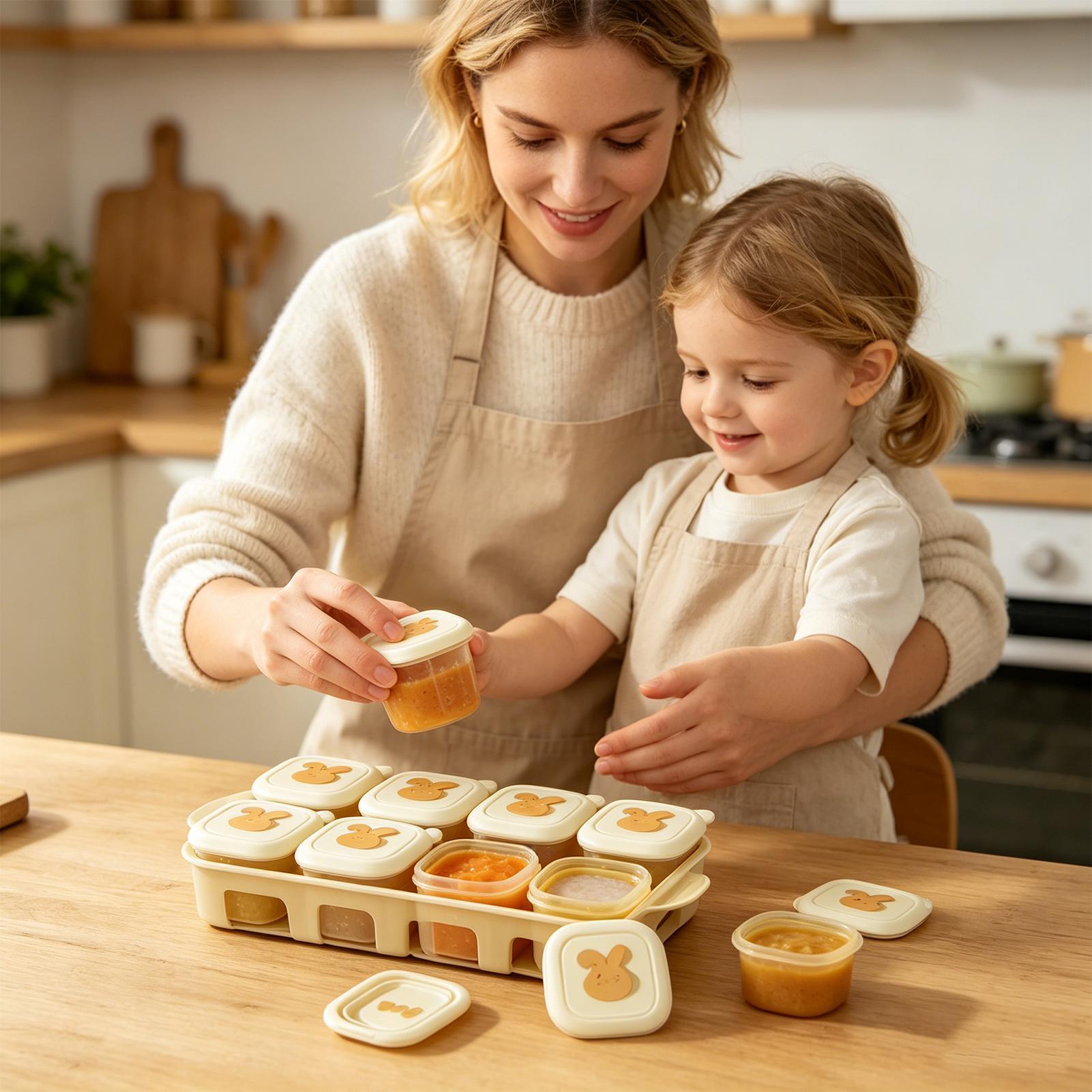 Cube Food Freezer Tray Kids Yo - Baby Food Freezer Tray ulasan dan harga