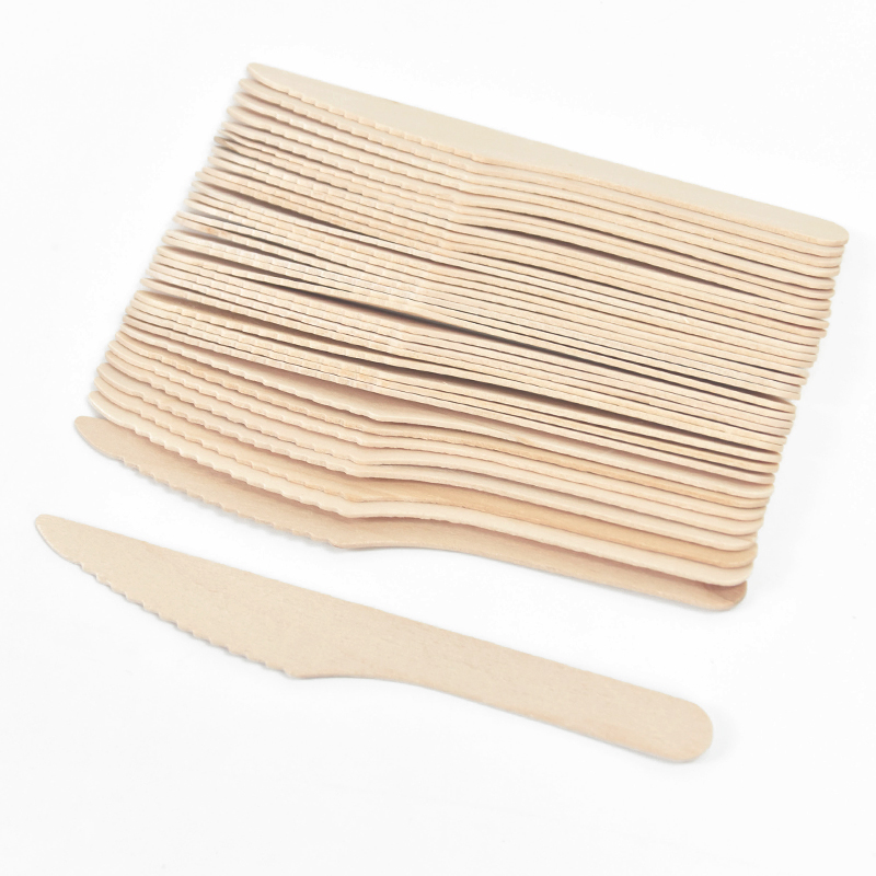 50Pcs Disposable Wooden Spoon  - Weaning Spoon Set ulasan dan harga