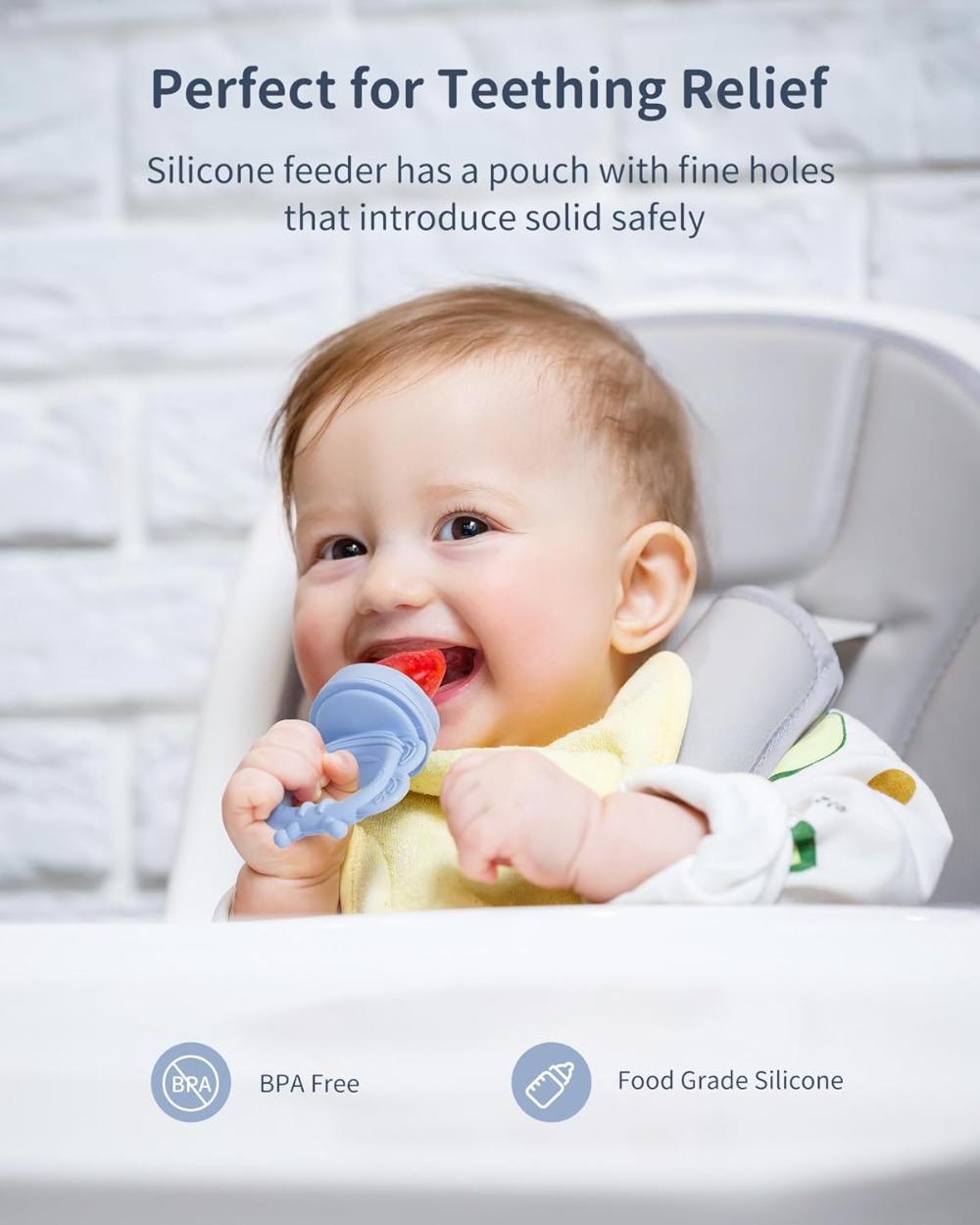 Silicone Baby Fruit Food Feede - Baby Food Freezer Tray ulasan dan harga