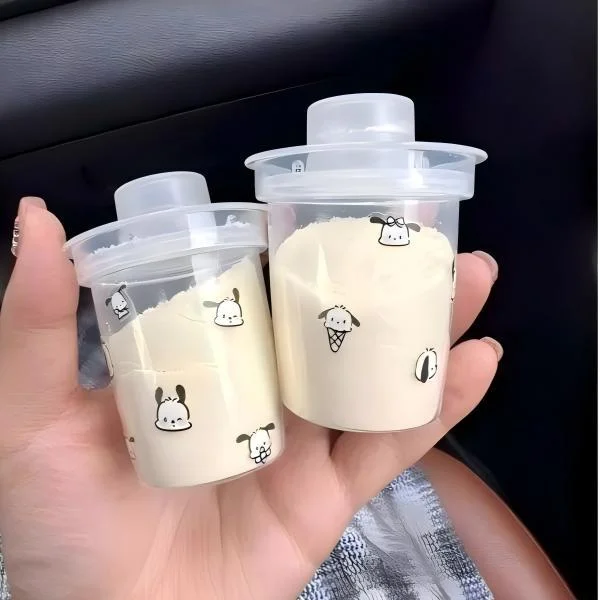 Mini 80ml Baby Milk Powder Jar - Baby Food For Travelling ulasan dan harga