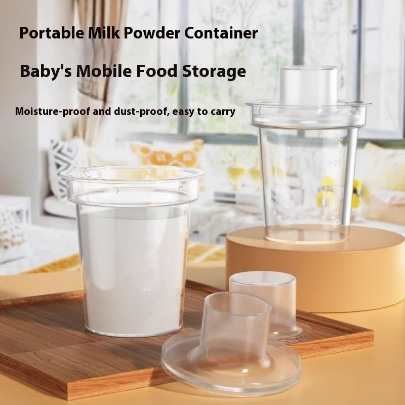 Mini 80ml Baby Milk Powder Jar - Baby Food For Travelling ulasan dan harga