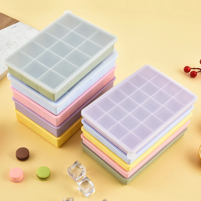 15/24 Grid Silicone Ice Cube M - Baby Food Freezer Tray ulasan dan harga