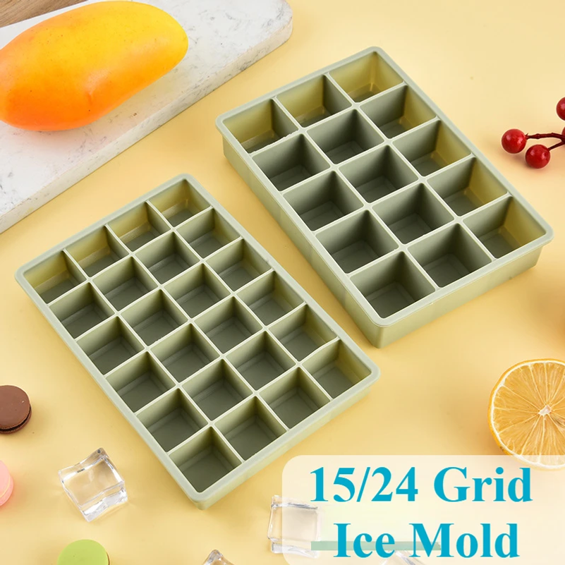 15/24 Grid Silicone Ice Cube M - Baby Food Freezer Tray ulasan dan harga