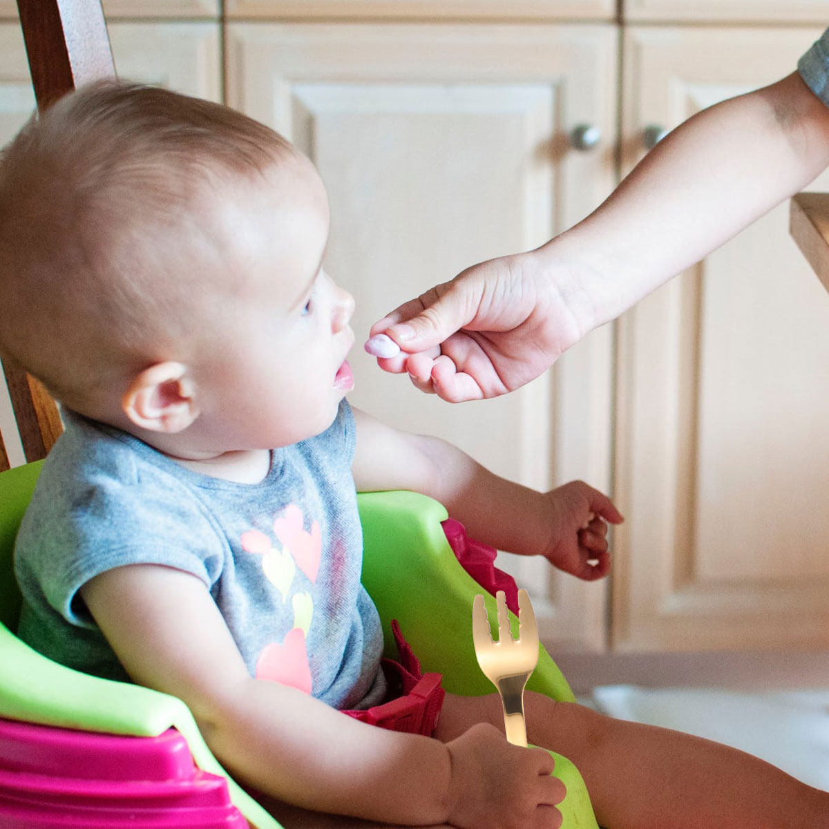 Reusable Stainless Steel Fork  - Baby Food Restaurant ulasan dan harga