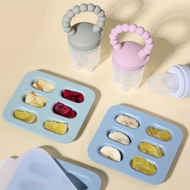 2pcs/set Baby Feeding Set: Fru - Baby Food Freezer Tray ulasan dan harga