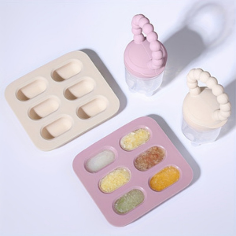 2pcs/set Baby Feeding Set: Fru - Baby Food Freezer Tray ulasan dan harga