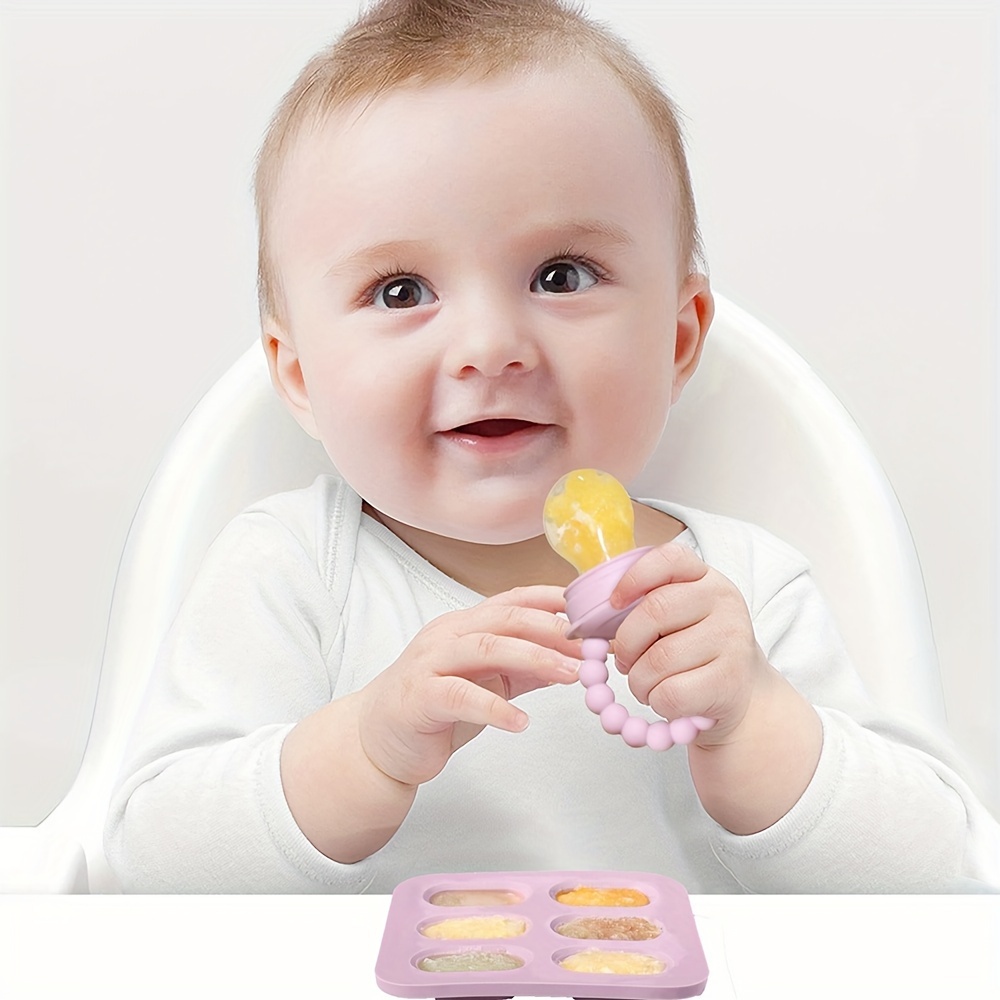 2pcs/set Baby Feeding Set: Fru - Baby Food Freezer Tray ulasan dan harga