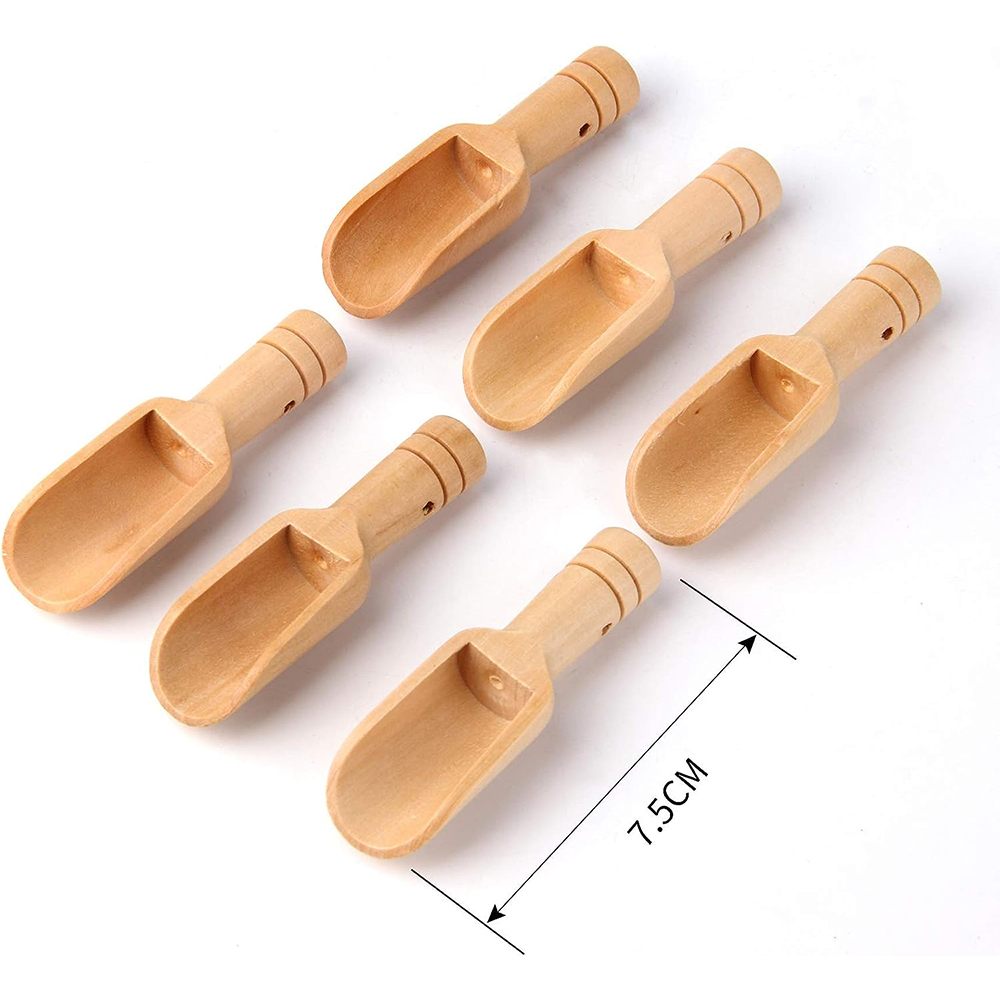 10/30/50/100pcs Coffee Mini Wo - Weaning Spoon Set ulasan dan harga