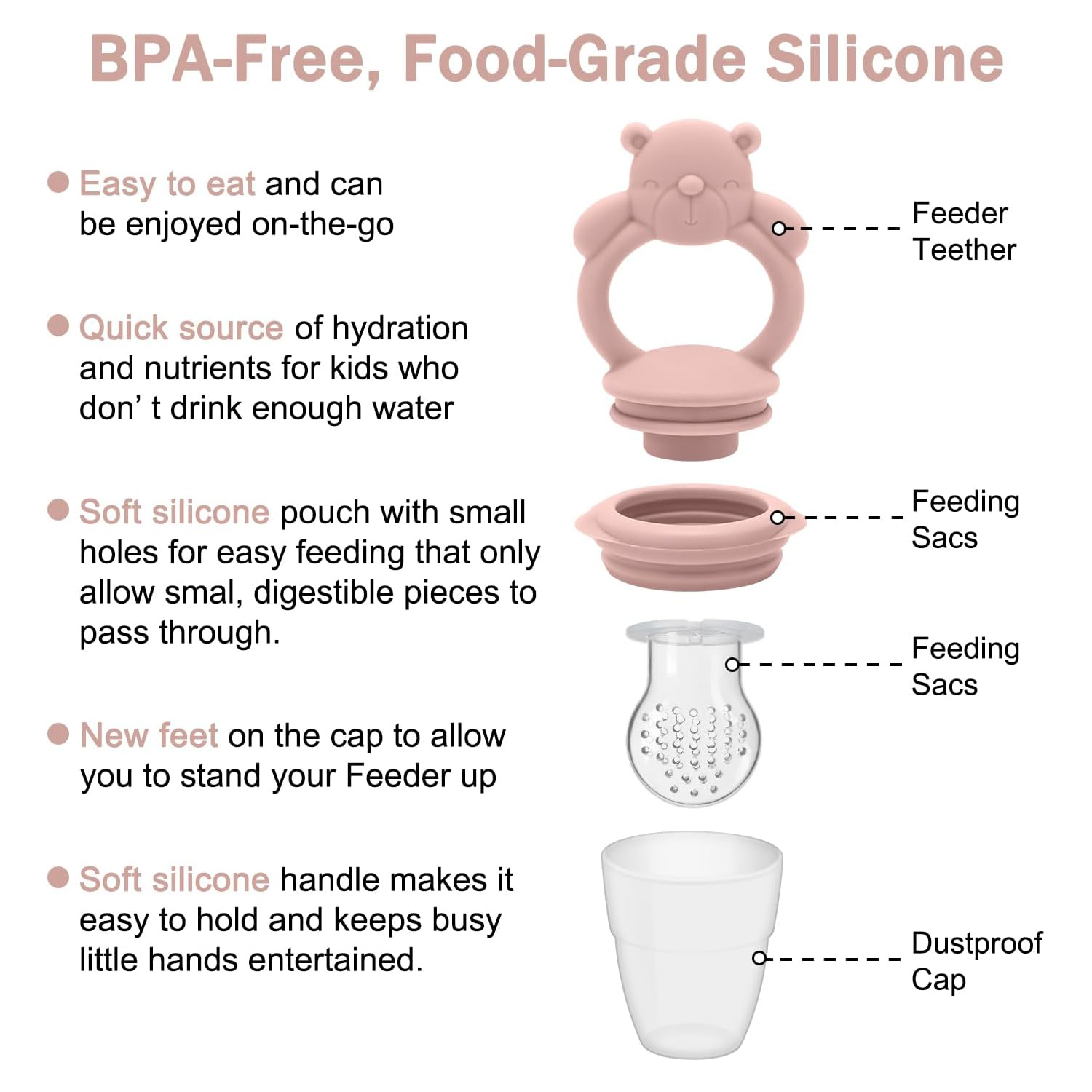 Baby Fruit & Food Feeder Pacif - Baby Food Guide ulasan dan harga