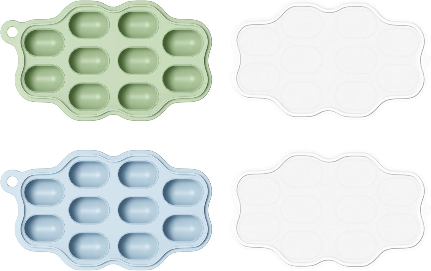 2-Pack Silicone Baby Food Free - Baby Food Freezer Tray ulasan dan harga