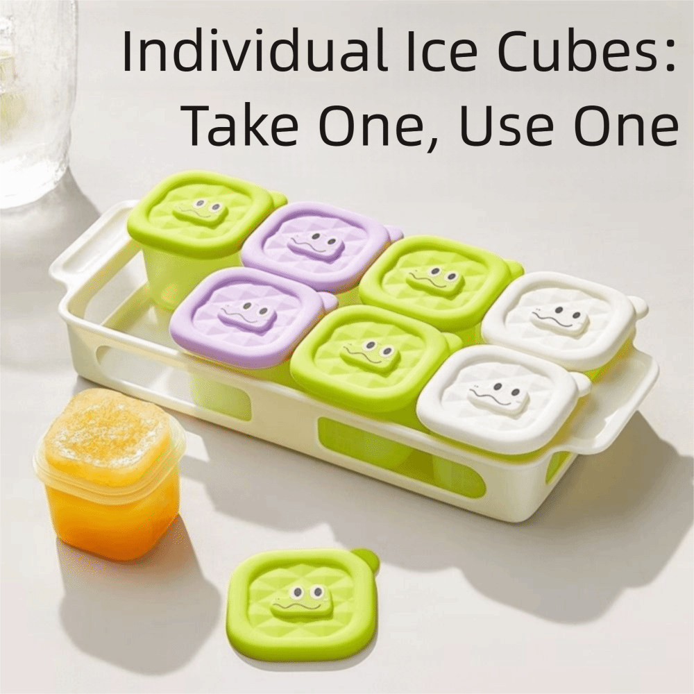 3/4/6 Grid Design Baby Food Fr - Baby Food Freezer Tray ulasan dan harga