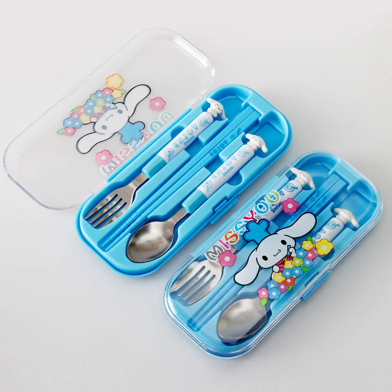 Kawaii Hello Kitty Children Ch - Weaning Spoon Set ulasan dan harga