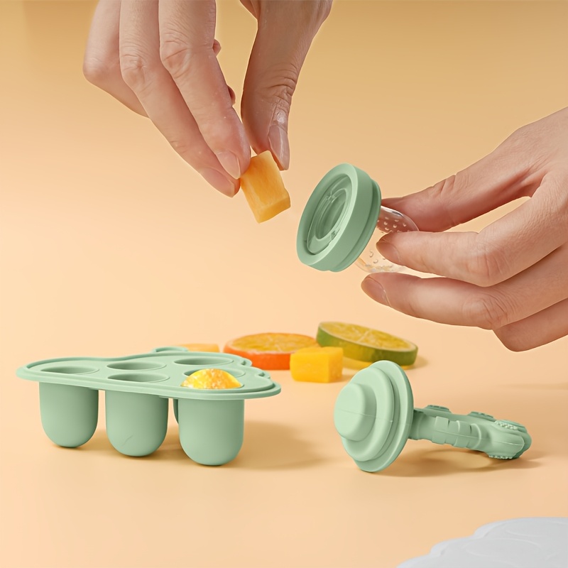 2pcs/1pc Mini-Baby Fruit Veget - Baby Food Freezer Tray ulasan dan harga