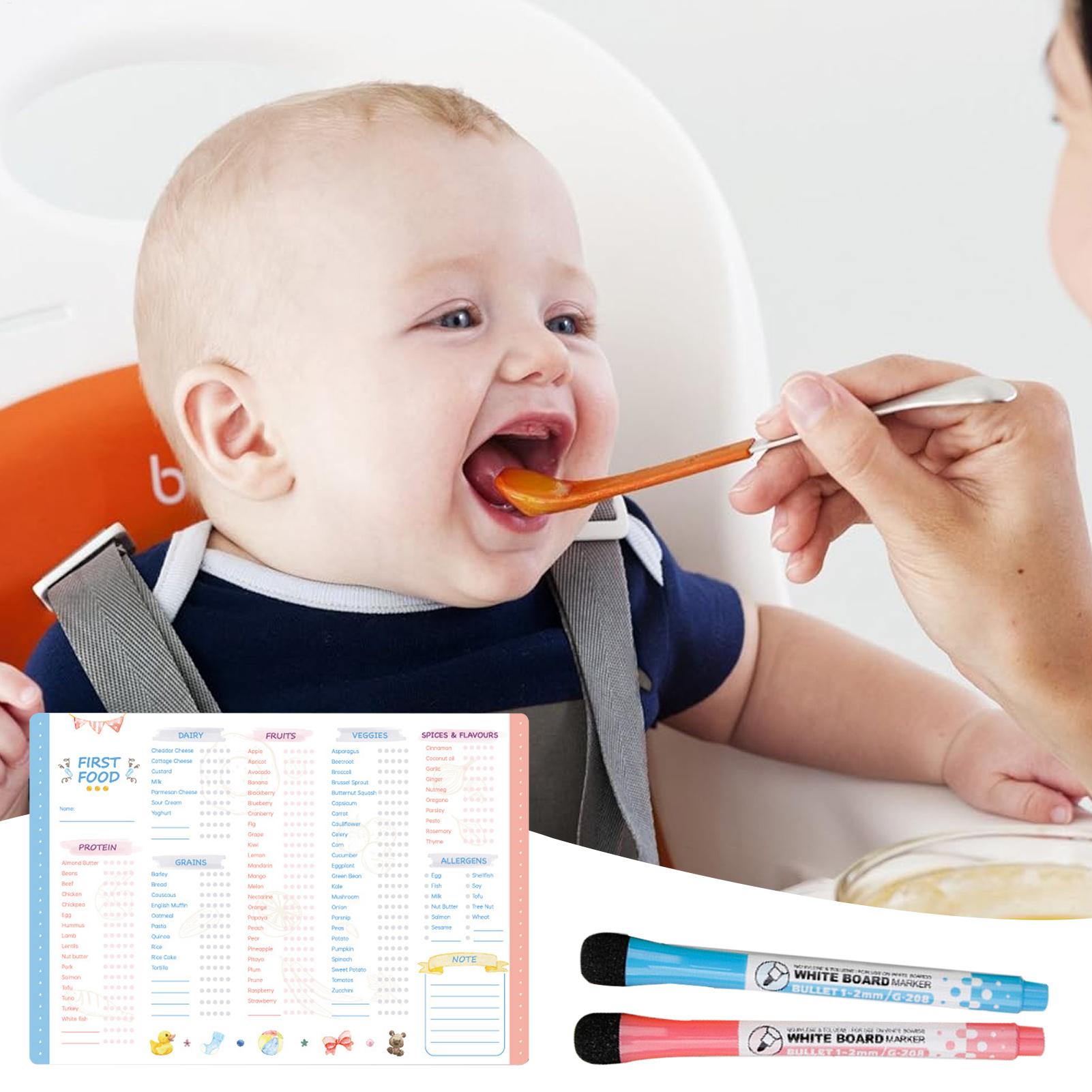 Baby First Foods Checklist Mag - Baby Food List ulasan dan harga