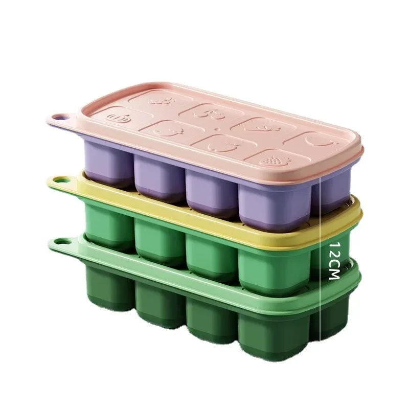 Silicone Ice Cube Molds, Food  - Baby Food Freezer Tray ulasan dan harga