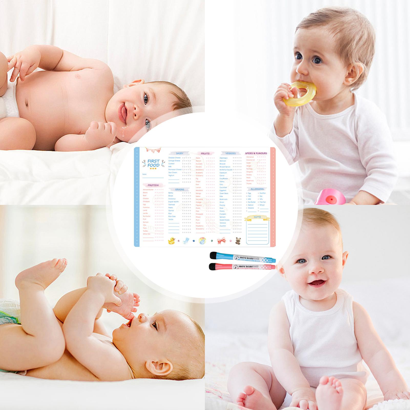 First Foods Chart Magnetic Bab - Baby Food List ulasan dan harga