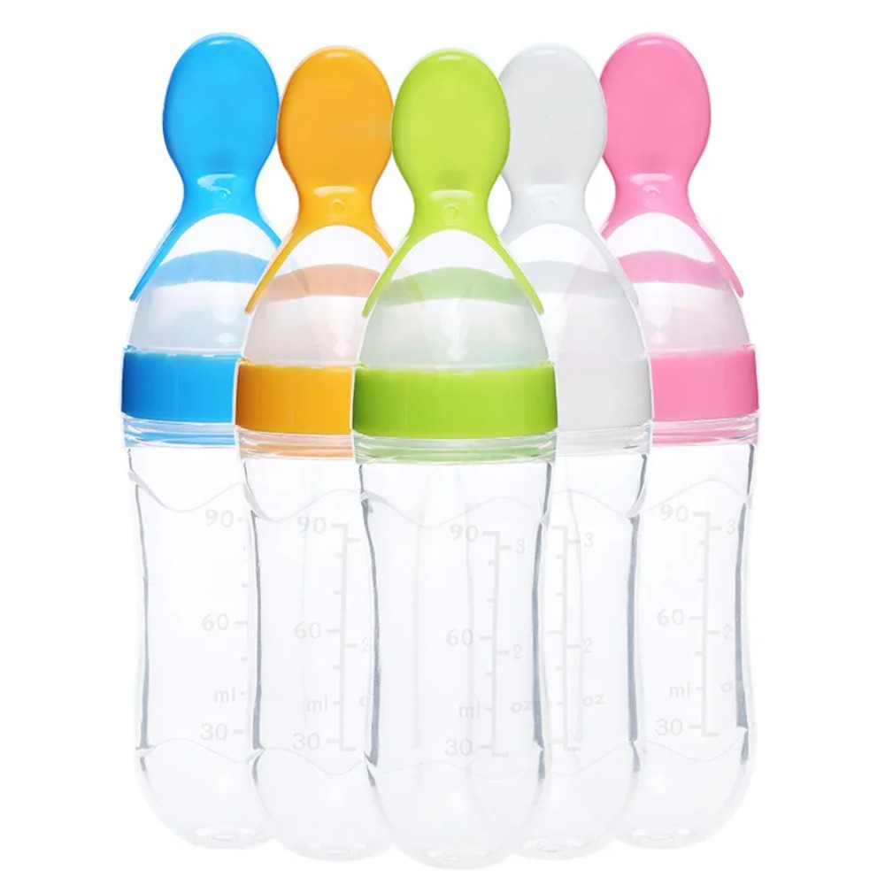 90ML Baby Feeding Bottle Spoon - Baby Food Guide ulasan dan harga