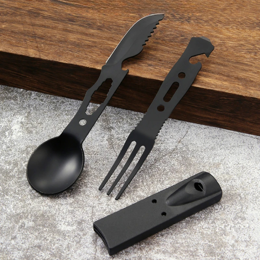 Outdoor Set Multi functional C - Weaning Spoon Set ulasan dan harga