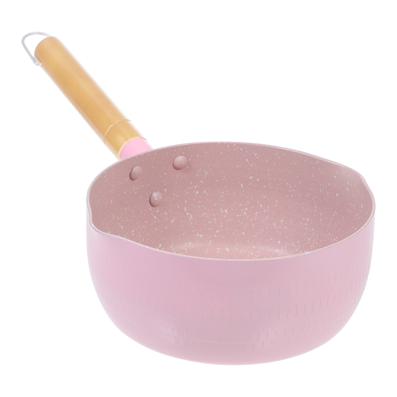 Wooden Handle Aluminium Milk P - Baby Food Restaurant ulasan dan harga
