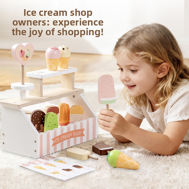 Children Toy Puzzle Wooden Kit - Baby Food Restaurant ulasan dan harga