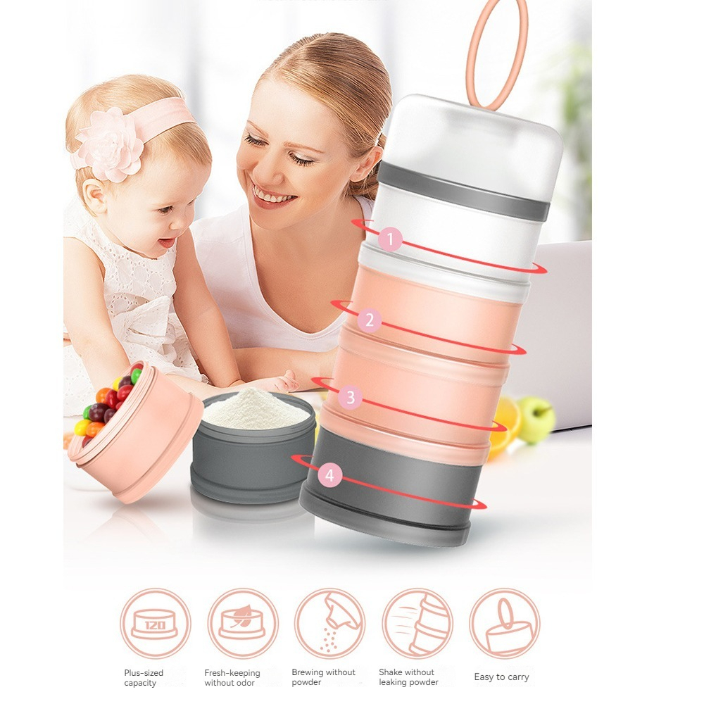 4-layer portable baby food sto - Baby Food Essentials ulasan dan harga