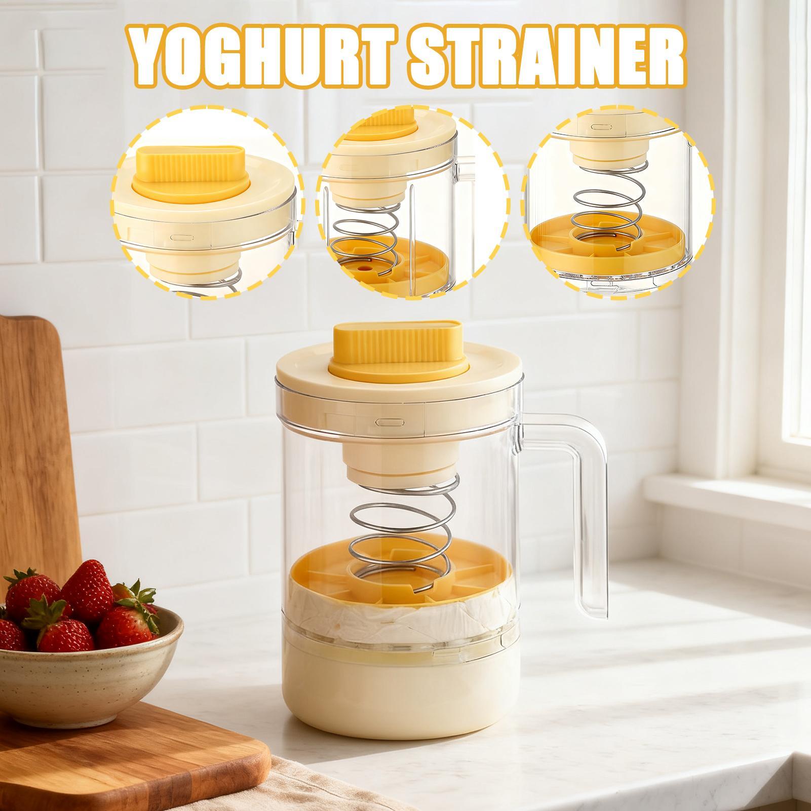 Yogurt Strainer Yogurt Pressur - Baby Food Restaurant ulasan dan harga