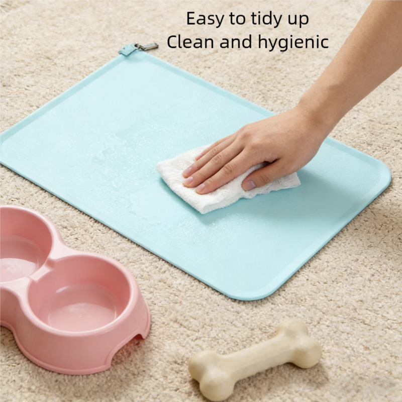 Cat Dog Food Mat For Pet Feedi - Baby Food Cat ulasan dan harga