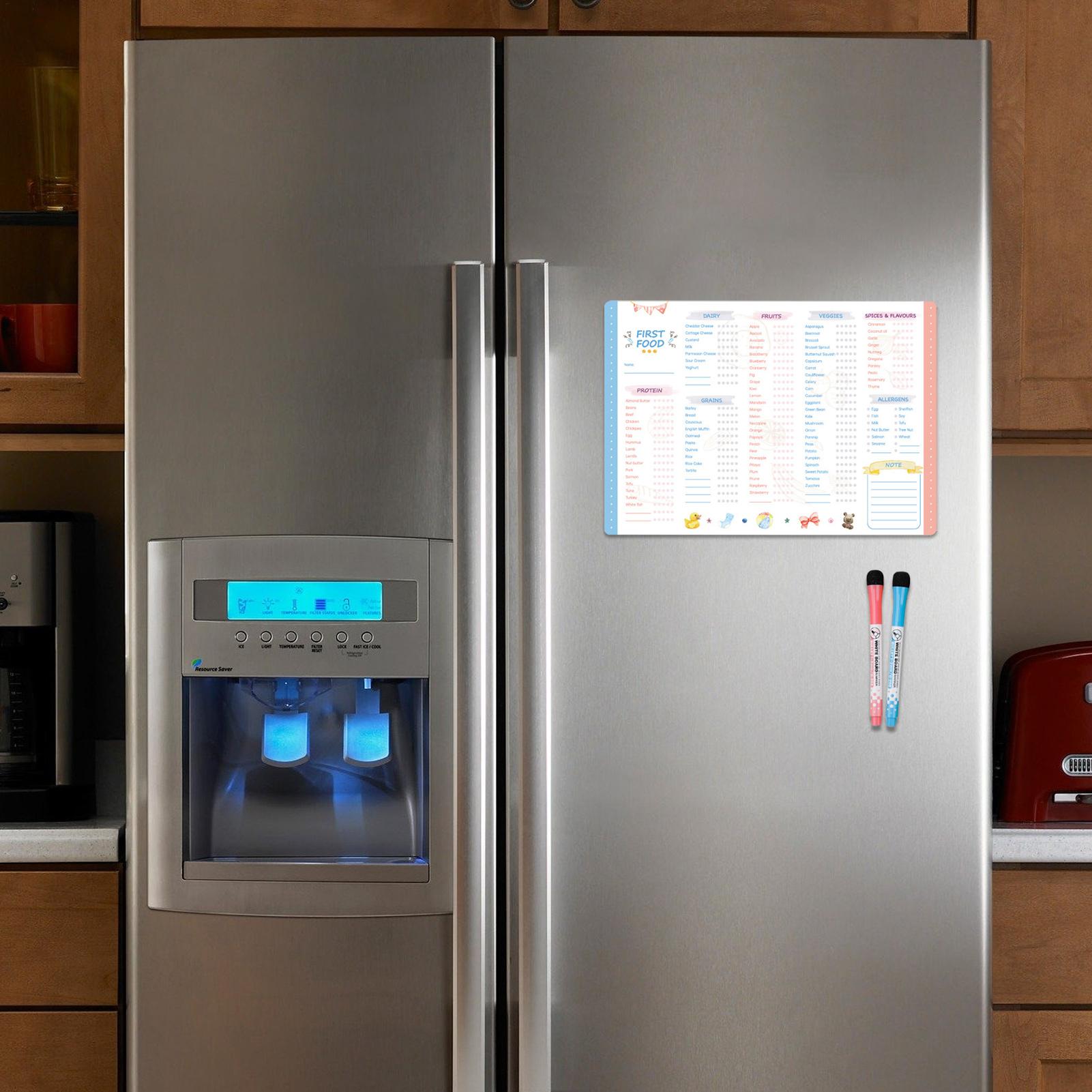 First Foods Chart Magnetic Bab - Baby Food List ulasan dan harga
