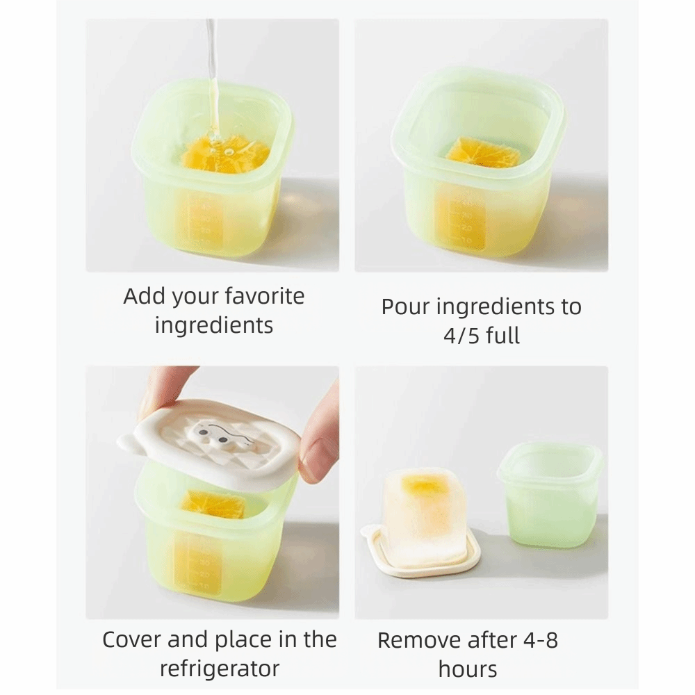 3/4/6 Grid Design Baby Food Fr - Baby Food Freezer Tray ulasan dan harga