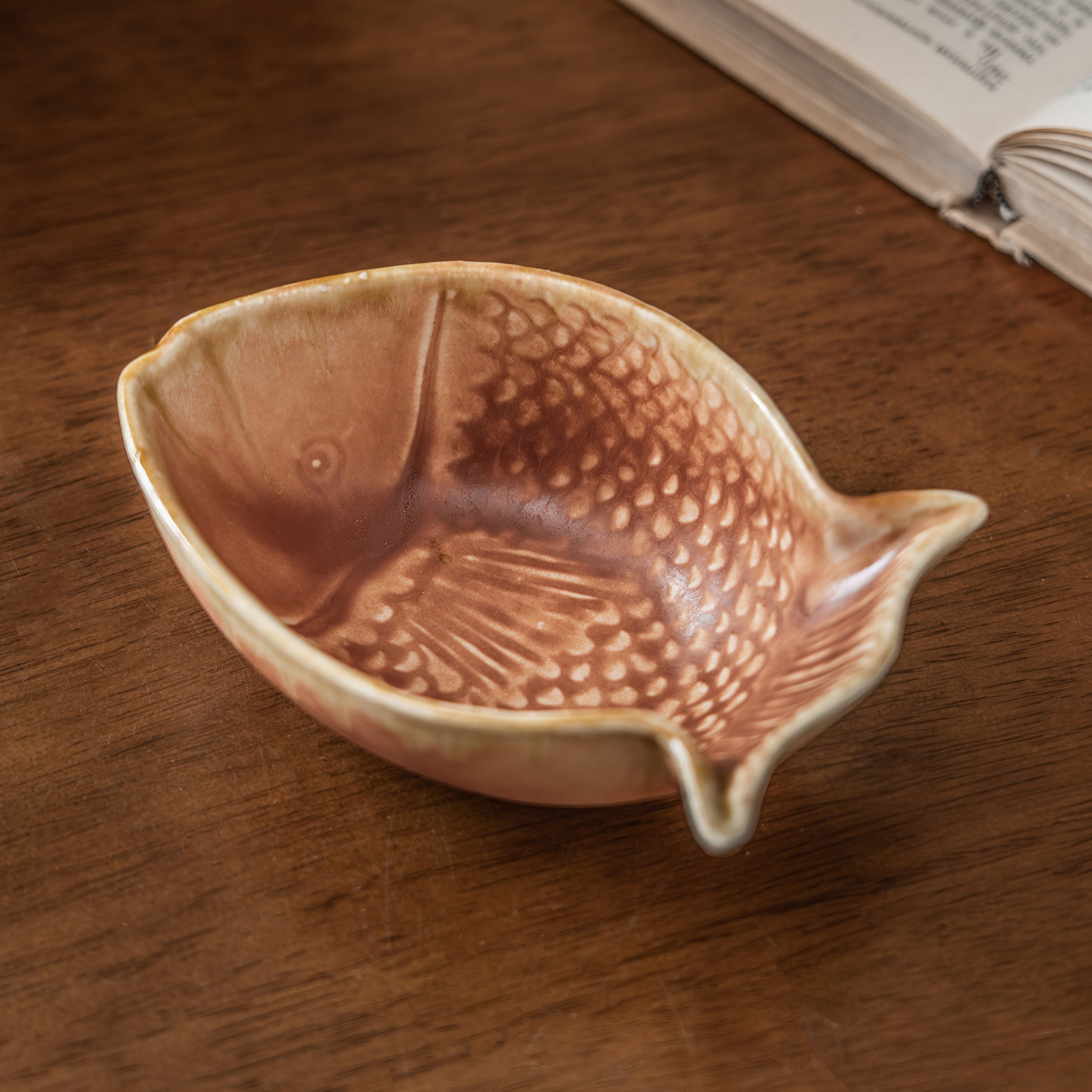Creative Fish Shape Ceramic Bo - Baby Food Restaurant ulasan dan harga