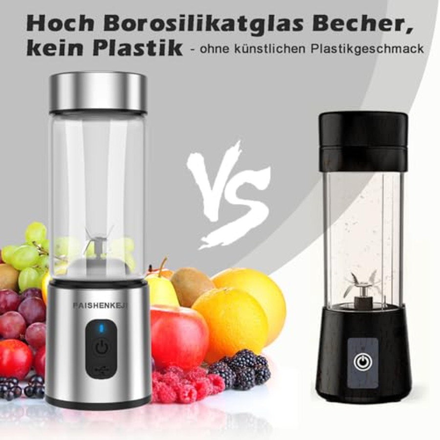 Glass Portable Blender Smoothi - Baby Food For Travelling ulasan dan harga