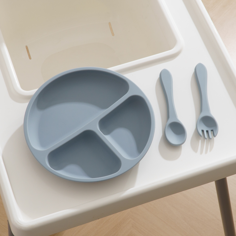 3PCS Children's Tableware Set  - Baby Food Freezer Tray ulasan dan harga
