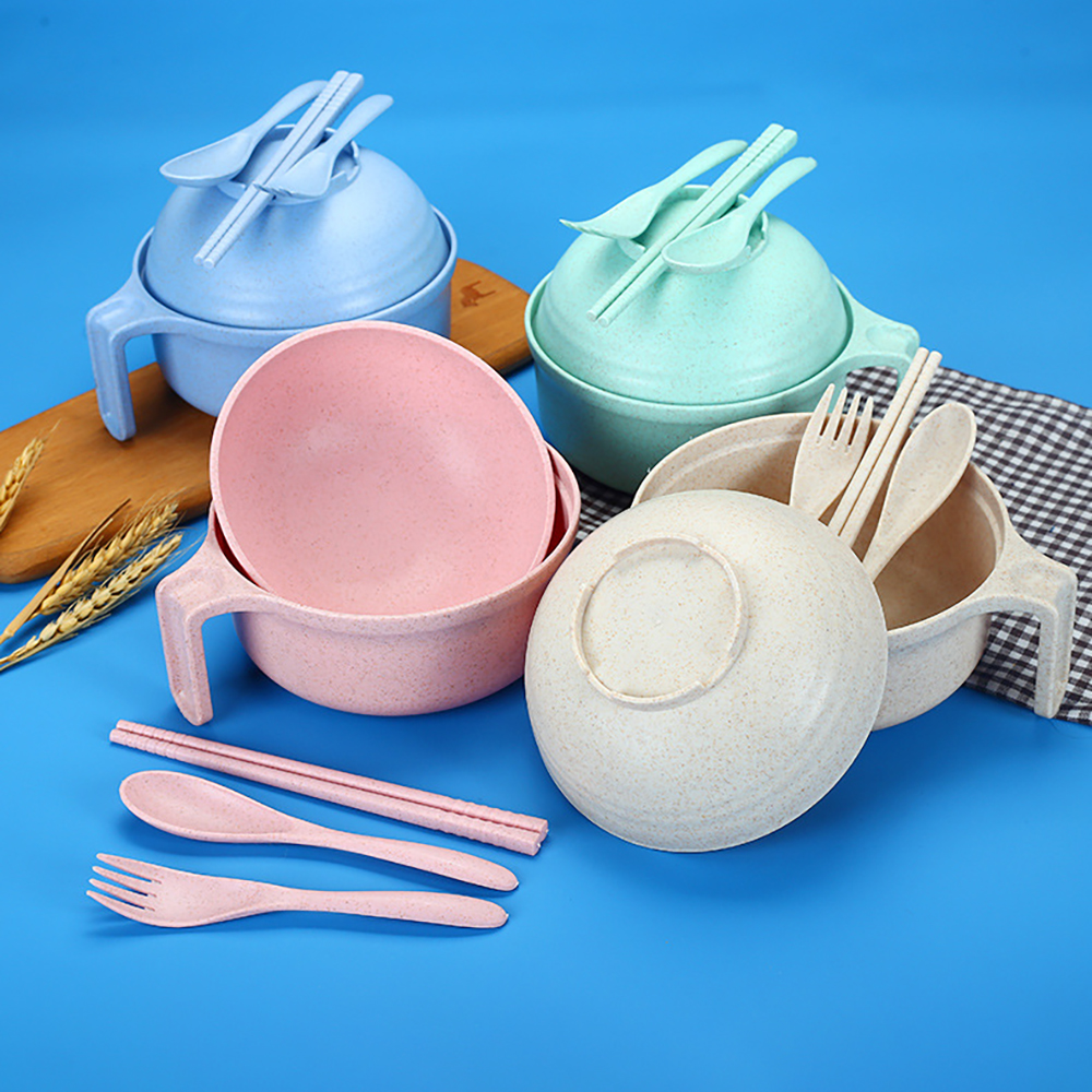 Fork Spoon Chopsticks Bowls Cu - Weaning Spoon Set ulasan dan harga
