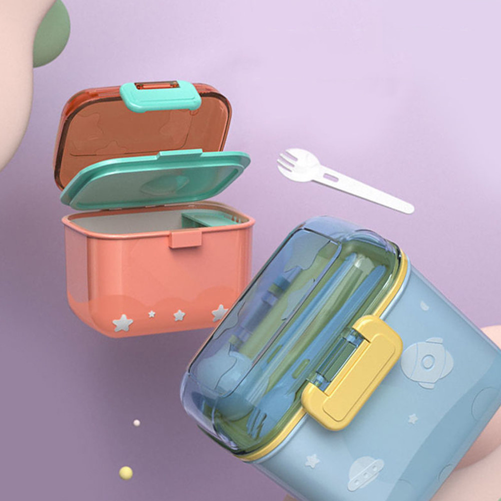 1Set Travel Milk Powder Contai - Baby Food For Travelling ulasan dan harga