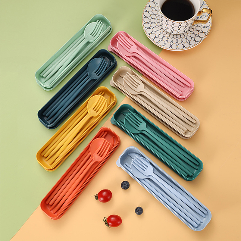 4Pcs/Set Portable Utensils Wit - Weaning Spoon Set ulasan dan harga