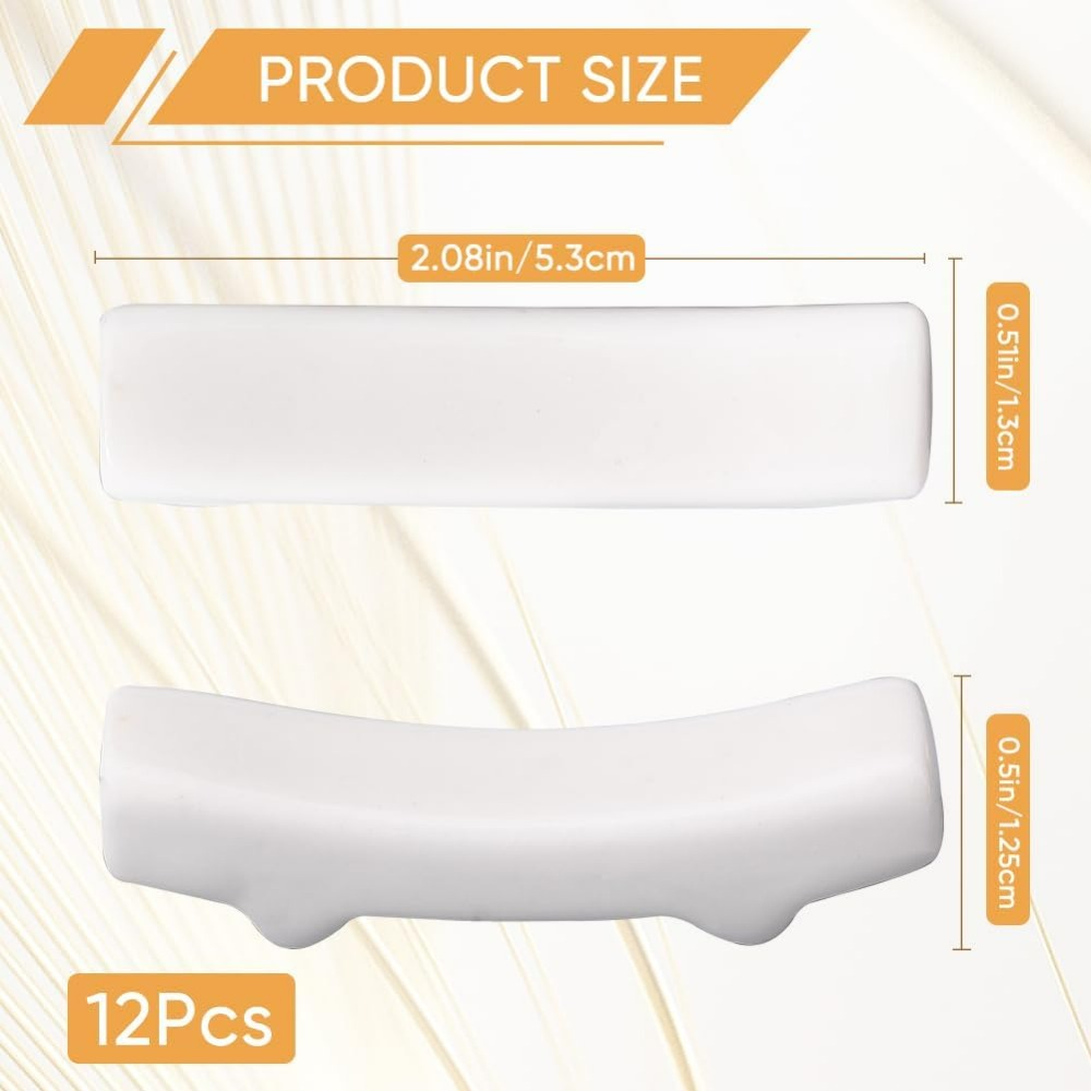 12Pcs Chopstick Rest White Jap - Weaning Spoon Set ulasan dan harga