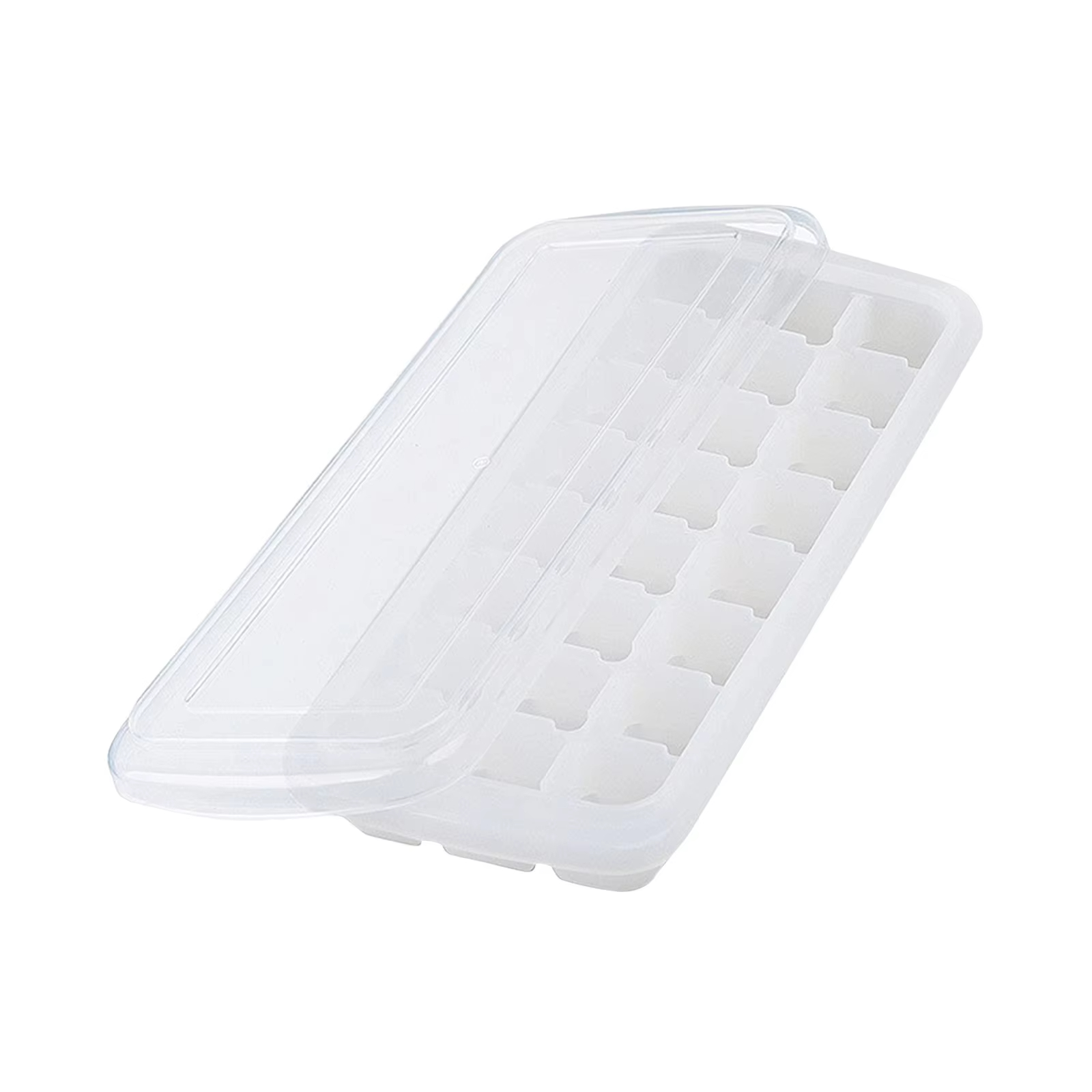 Silicone Ice Cubes Tray with L - Baby Food Freezer Tray ulasan dan harga
