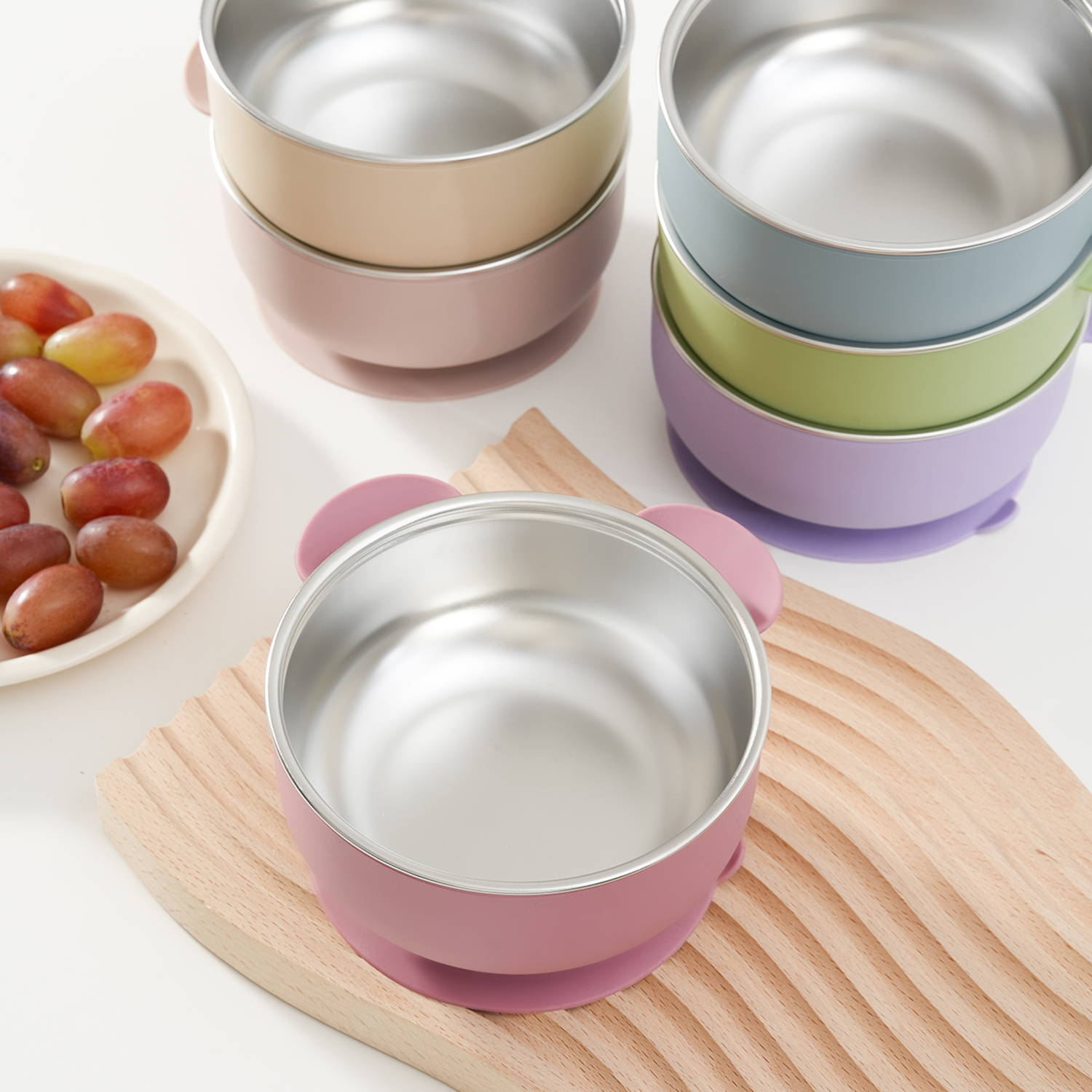 1PC Removable Silicone Stainle - Baby Food Freezer Tray ulasan dan harga