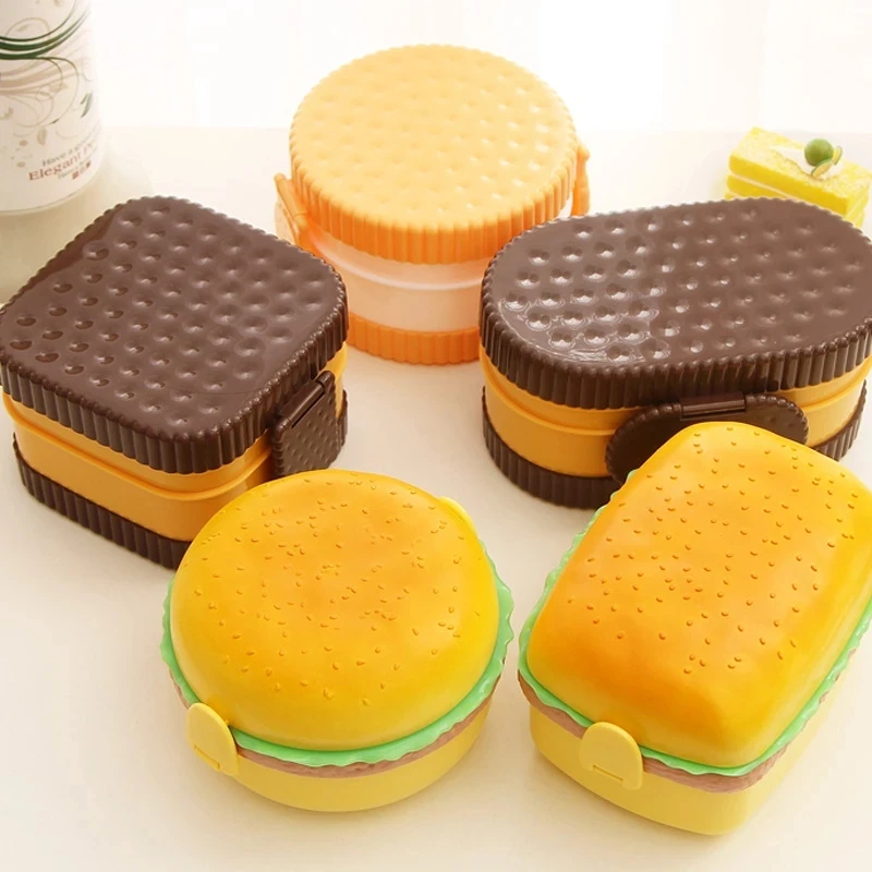 Hamburger Lunch Box Double Tie - Weaning Spoon Set ulasan dan harga
