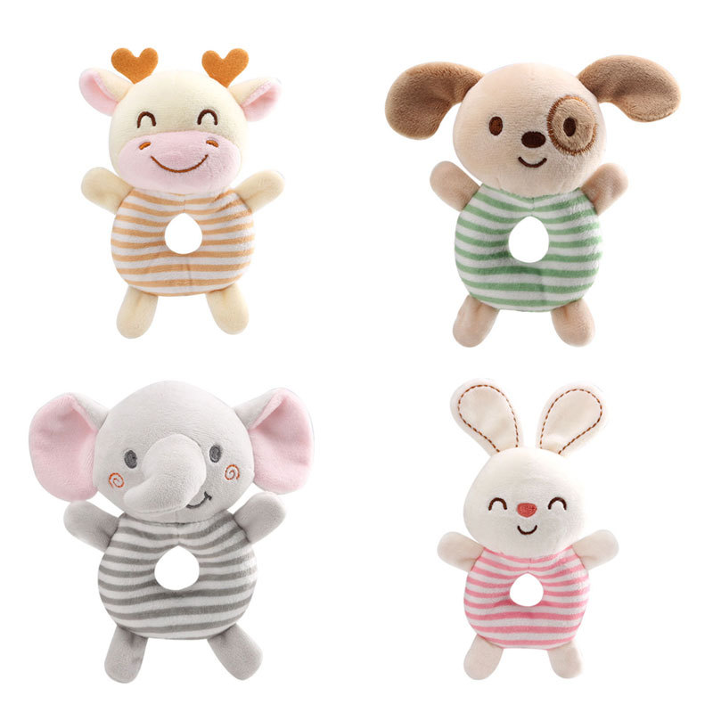 New Baby Rattle Toys Cartoon A - Baby Food Quantity ulasan dan harga
