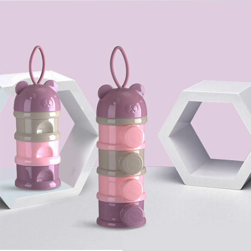 4-Tier Leak-Proof Baby Formula - Baby Food For Travelling ulasan dan harga