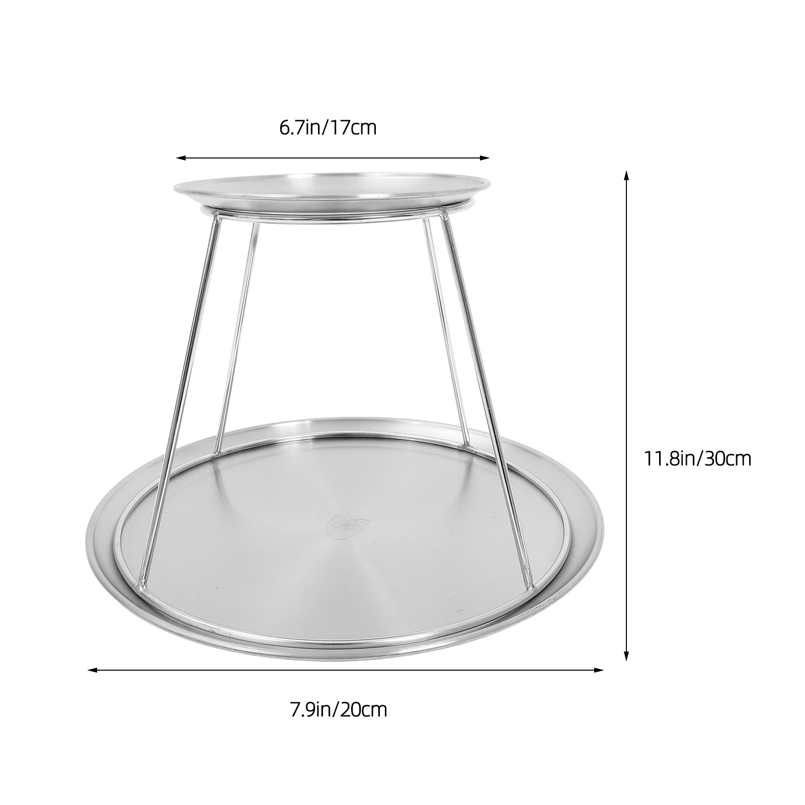 1Set Stainless Steel Cake Stan - Baby Food Restaurant ulasan dan harga