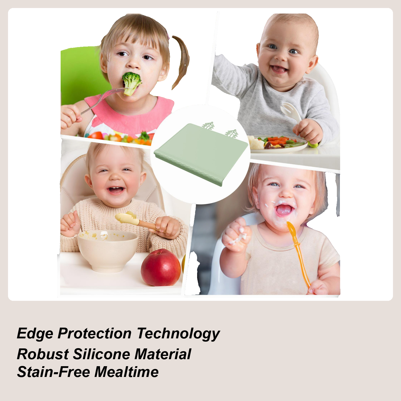 Baby Restaurant Placemat Washa - Baby Food Restaurant ulasan dan harga