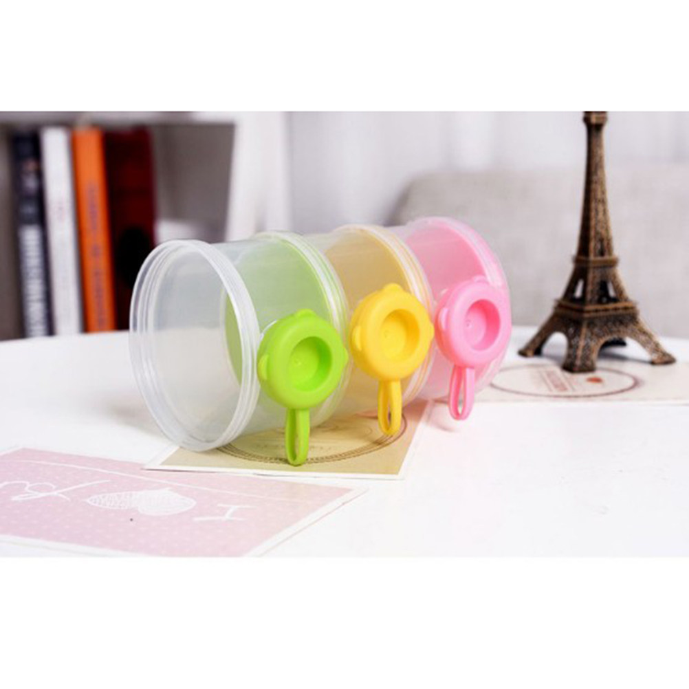 3-Layer Stackable Milk Powder  - Baby Food For Travelling ulasan dan harga