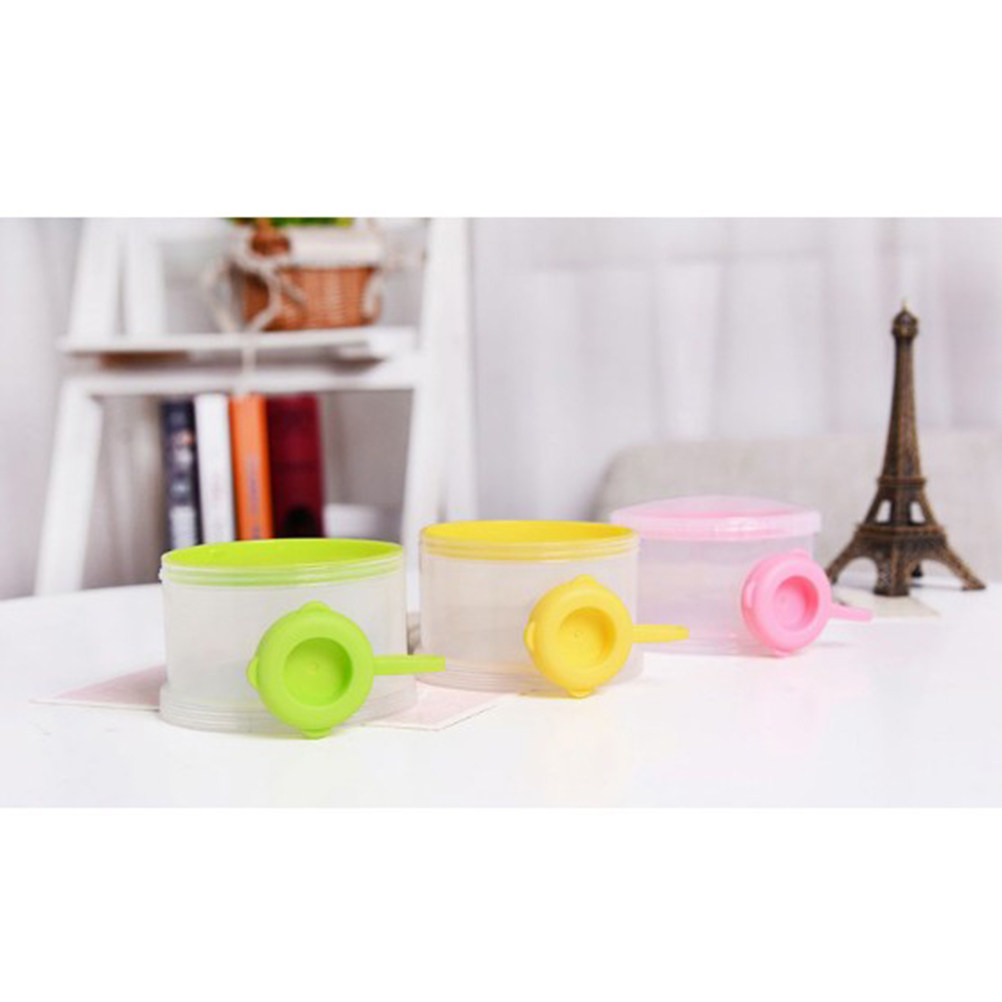 3-Layer Stackable Milk Powder  - Baby Food For Travelling ulasan dan harga