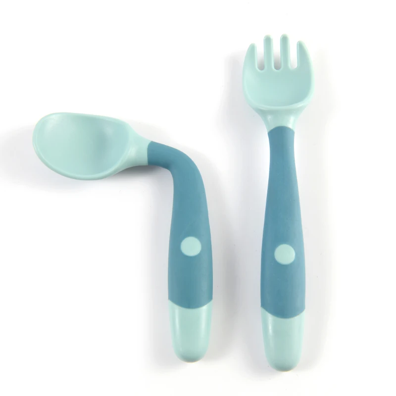 1 pair Silicone Spoon for Baby - Baby Food Guide ulasan dan harga